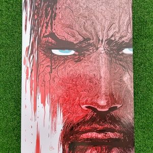 SDCC 2022 EXCLUSIVE San Diego Hall H Keanu Reeves BRZRKR Promo Ad Poster Print